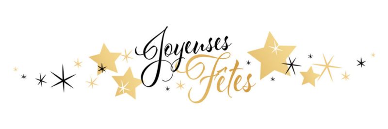 Joyeuses fêtes de fin d’année !